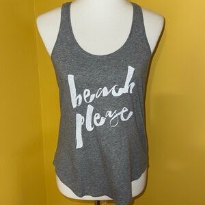 Old Navy “beach please” tank top